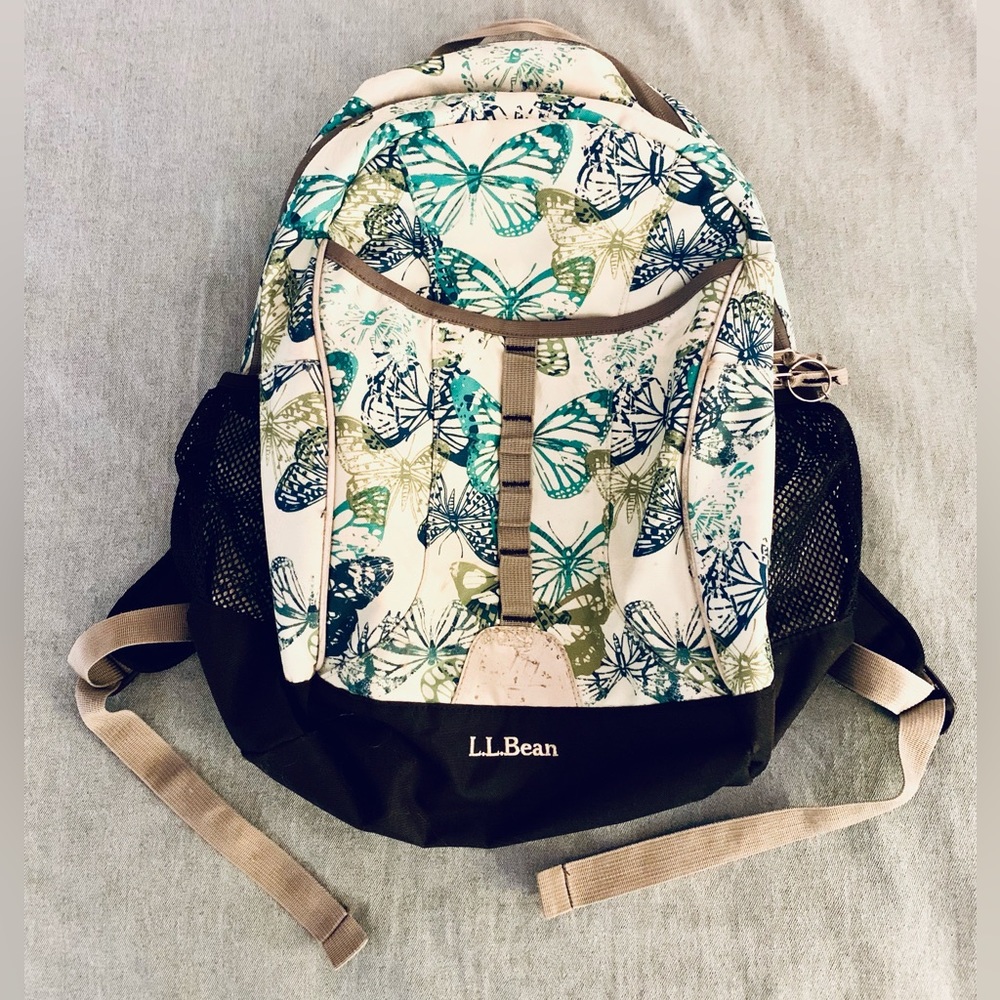 LL Bean Butterfly backpack